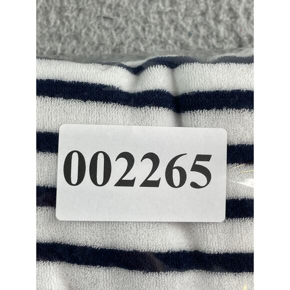 Lands End Swim Coverup Womens Small / Medium Blue Hooded Terry Cloth - Picture 8 of 8